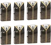 100Pcs Graduation Candy Box, Party Favors, Decorations 2024, Cap Boxes for Gifts, Blue and Black Gift Bags, Congrats Grad Treat Boxes