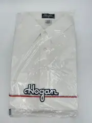1980's Ben Hogan Short Sleeve Golf Shirt White Large NEW