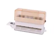 6-Hole Paper Punch Handheld Mini Puncher Support Multiple 20/26/30 Hole Punching 5.5mm Aperture for A4 A5 B5 Notebook Scrapbook Diary Planner Calen