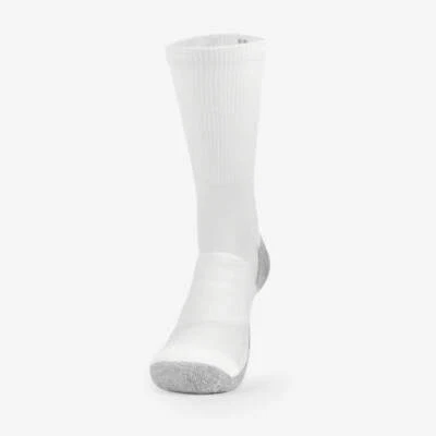Thorlo LWXW - Women's Light Cushion Crew Walking Socks - White/Platinum
