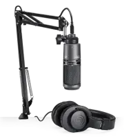 Audio-Technica AT2020USB+PK Streaming/Podcasting Cardioid Condenser Microphone
