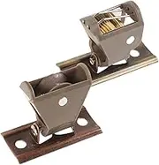 Zerodeko 1Set Roman Blind Cord Locks with Smooth Pulleys Roller Shade Accessories for Indoor Window Blinds Fitting Lifter Pulley Reliable Locking Mechanism for Home Safety