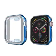 For Apple Watch iWatch Series SE 6 5 4 3 2 1 Case Soft Full Cover 44 38 40 42 mm (Blue - 44mm)