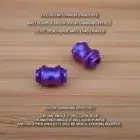 Benchmade 940-2 Osborne 2pc Titanium Standoff Spacer Set Anodized MATT BLURPLE