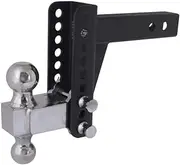 Trailer Valet Blackout Series 14K Drop Hitch | 2" Ball & 2-5/16"Ball | 0-6" Drop