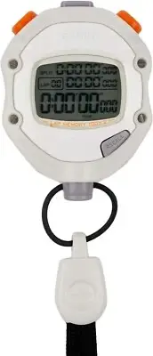 Casio Stop Watch HS-70W-8JH Waterproof Sports Stopwatch HS-70W White Japan New