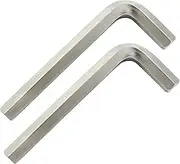 Biaungdo 2 Pcs 12mm Hex Key Wrench Set - Small Allen Key, L-Shaped Hexagon Wrench for Bike & Furniture Repair