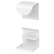 DRAGSMARK clip-on handle, white, 40 mm