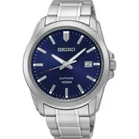 在飛比找PChome商店街優惠-SEIKO~ CS系列大三針石英錶-藍/41mm 7N42-