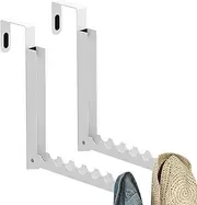 Over the Door Hanger for Clothes,Over the Door Clothes Hangers,2 Drying Rack for Vista Coat | Portable Storage Hooks Laundry Rack Heavy Duty Over Door Hanging Rack Laundry Room