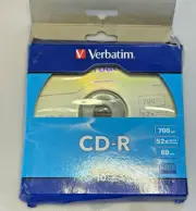 15 pack 6 VERBATIM 52X CD-R Digital Vinyl 700MB, 9Philips CD-R