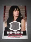 Sons of Anarchy Authentic Wardrobe Card of Tara Knowles-Teller. W11.