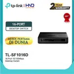 TP-LINK TL-SF1016 16 端口 10/100MBPS 機架式交換機