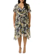 Estelle Plus Wilsons Prom Print Dress