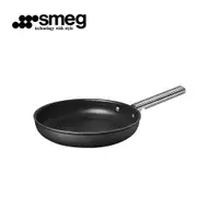 在飛比找蝦皮商城優惠-【SMEG】義大利彩色不沾平底鍋28cm｜耀岩黑