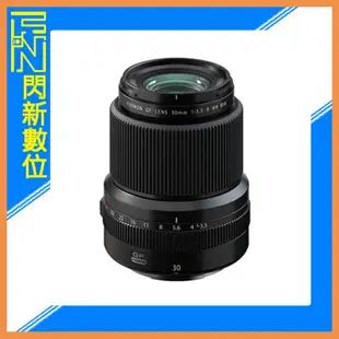 預購~FUJIFILM 富士 GF 30mm F3.5 R WR (公司貨)【跨店APP下單最高20%點數回饋】