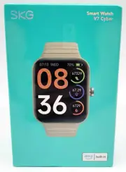 SKG Smart Watch V7 Cyber IP68 Waterproof With Multi Sports Mode And Alexa