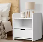 Artiss Bedside Table Side Table Nightstand Storage Drawer Shelf Bedroom Unit