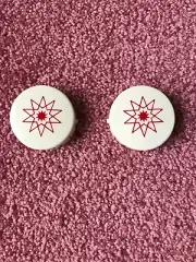 Joker Poker Pinball Machine Pop Bumper Caps by Gottlieb ( NEW )