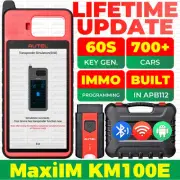Autel MaxiIM KM100E IMMO Key Fob Programming Creation Immobilizer Tool as IM508