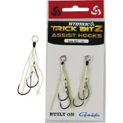 Atomic Trick Bitz Assist Fishing Hook #10, Gold Fleck