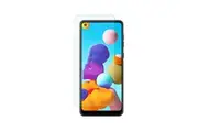 Nuglas Screen Protector Flat Clear Tempered Glass Full Cover For Samsung A21