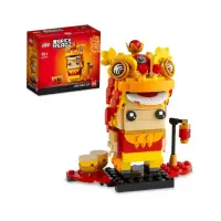在飛比找momo購物網優惠-【LEGO 樂高】積木 BrickHeadz 舞獅人4054