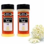 2 Jars of Spice Supreme Popcorn Salt Kernel Seasoning