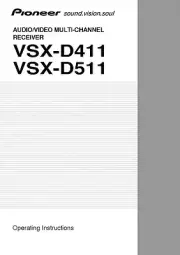 Pioneer VSX-D411 Receiver Owners Manual