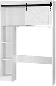 Artiss Bathroom Cabinet Over The Toilet Storage Organiser Laundry Shelf 128cm