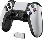 IWGAME Controller for PlayStation 5, Compatible with PS5/PS5 Pro/PS4/ PC, Wireless Controllers Supports Adjustable Turbo, Remap, Hall Effect, Gaming Controller for PS5 Games (2.4G Adapter Required)