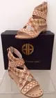 House of Harlow 1960 for Free People STEFFIE DUTCH SANDAL Gladiator Natural 7.5