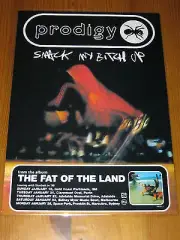The Prodigy - 1998 Australian Tour - Smack My Bitch Up - Laminated Tour Poster