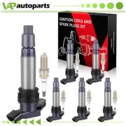 6 For 3.0L Volvo S60 S80 V70 XC70 3.2L XC90 Ignition Coil & Iridium Spark Plug (for: Volvo)