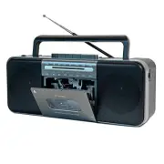 Portable Cassette Tape Player Recorder,AM/FM/SW Radio Stereo with Bluetooth,U...