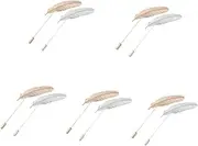 [SAFIGLE] Sets Men's Collar Bar Tie Pin Lapel Pin Stick Reusable Suit for Business Events Pcs