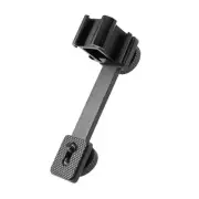 Triple Cold Shoe Mount Universal Extension Bracket Holder Adapter for LED8463