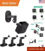 3Pack Adjustable Security Wall Mount Bracket for Blink Outdoor 4 4th Gen / 3r...