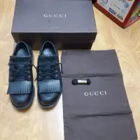 在飛比找蝦皮購物優惠-Gucci 皮鞋 雅痞