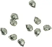 [Generic] 10pcs Retro Heads Spooky Loose Beads Tibetan Spacer Crafts