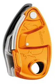 Petzl Grigri + Plus Climbing Belay Device Tree Rock Climbing D13A AG Orange