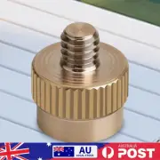 Portable Furnace Connector 1/4 Thread Propane Gas Tank Adapter for Outdoor BBQ