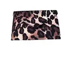 Brand New Chico's Animal Print Leopard Envelope Clutch Purse Bag Small Snap