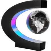 Clever Clovers LED Floating Globe – Decorative World Map