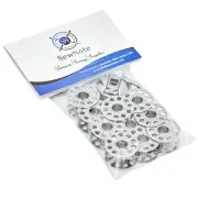 Metal Class 15 Bobbins and Bobbin Case for Singer Brother Sewing Machine