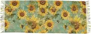 [AIXIWAWA] Retro Sunflowers Women's Pashminas Scarf, Shawls Wrap Lightwight Tassel for Evening Dress Dinner Party, Multicolor