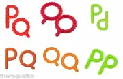 Chewy Tubes Chew Knobby Set Stage 1 & 2 Teether Baby P's Q's Toddler Bite Speech