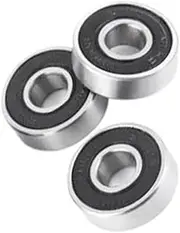 5/10pcs 607RS Bearing ABEC-1 10PCS 7x19x6 mm Miniature 607 2RS Ball Bearings 607-2RS EMQ Z2 (Size : 5PCS)