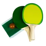 5pc Gift Republic You Guac Served Ping Pong Table Tennis Ball Bat Sport Game Set