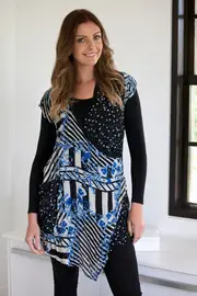 Georgette Tunic--THR-7266